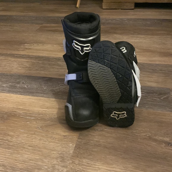 Fox motorcycle boots unisex pretty new worn 4 times in great condition - Picture 5 of 6